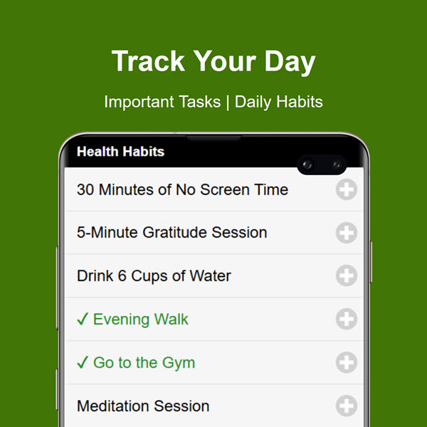Habit and Task Screenshot