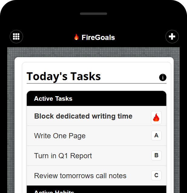 Daily Task Screenshot
